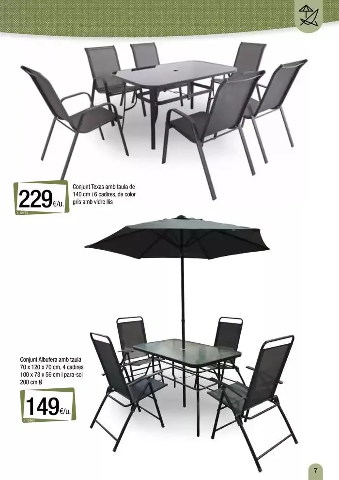 Catálogo de Catàleg vàlid del 18 de març al 25 d’agost 18 de marzo al 25 de agosto 2025 - Página 7