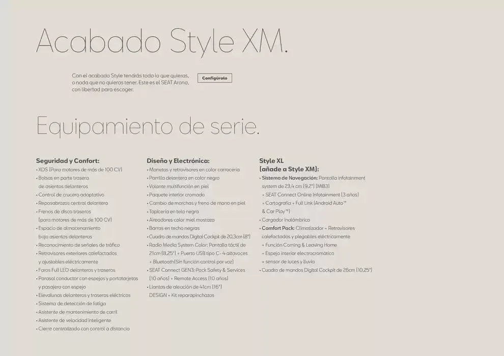 Catálogo de SEAT Arona 22 de noviembre al 31 de julio 2025 - Página 19