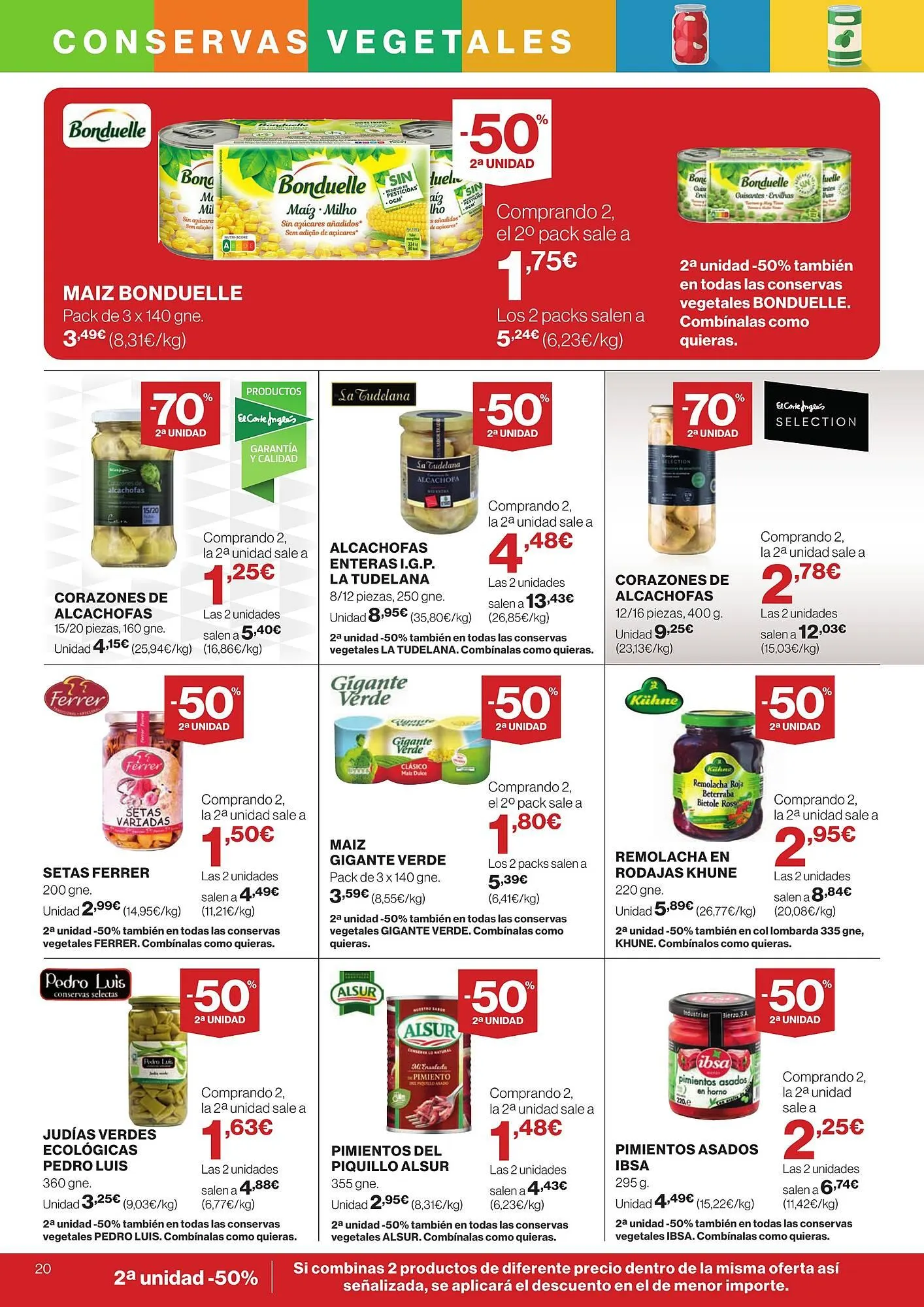 Catálogo de Folleto El Corte Inglés 27 de marzo al 9 de abril 2025 - Página 20