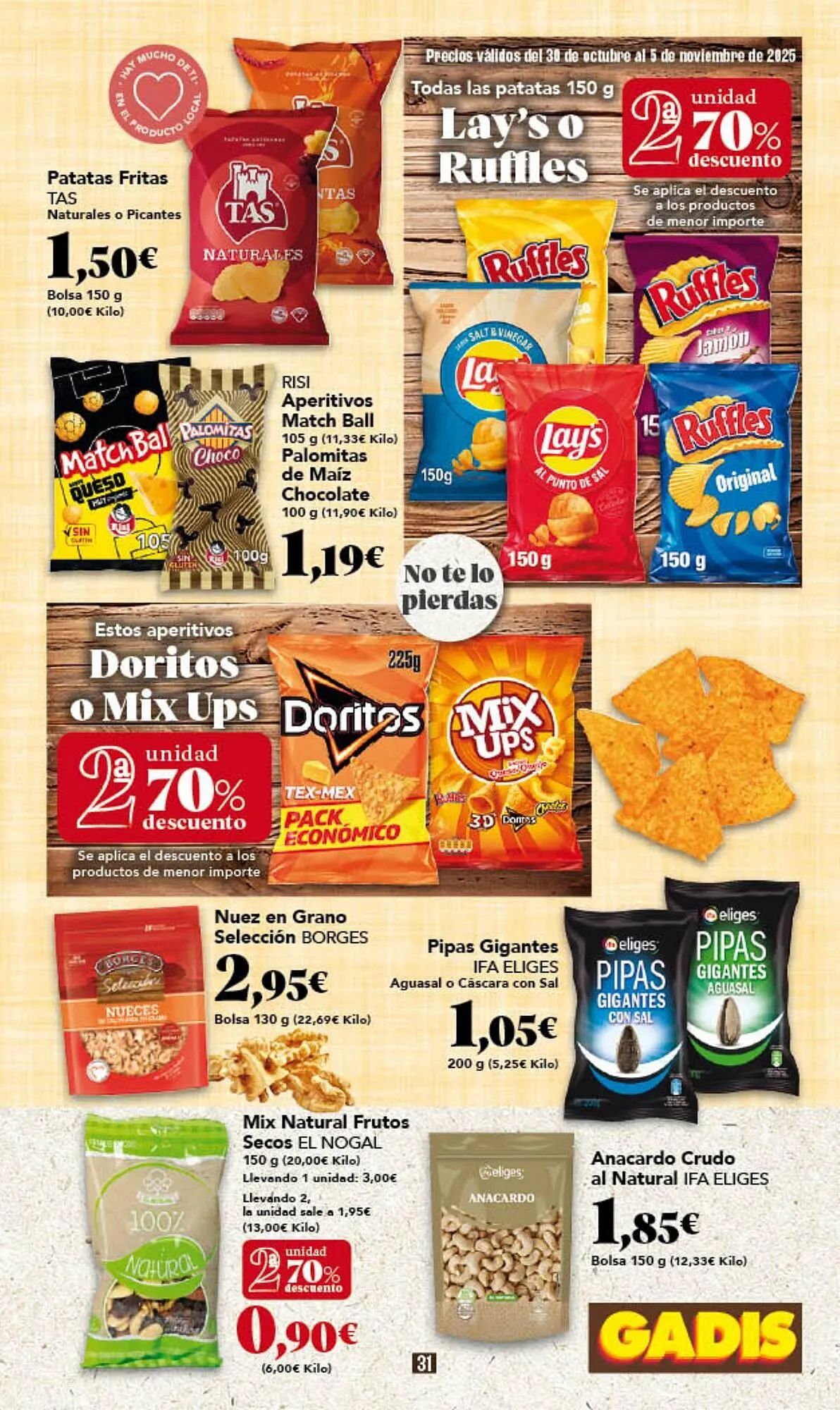 Catálogo de Folleto Gadis 30 de octubre al 5 de noviembre 2025 - Página 31
