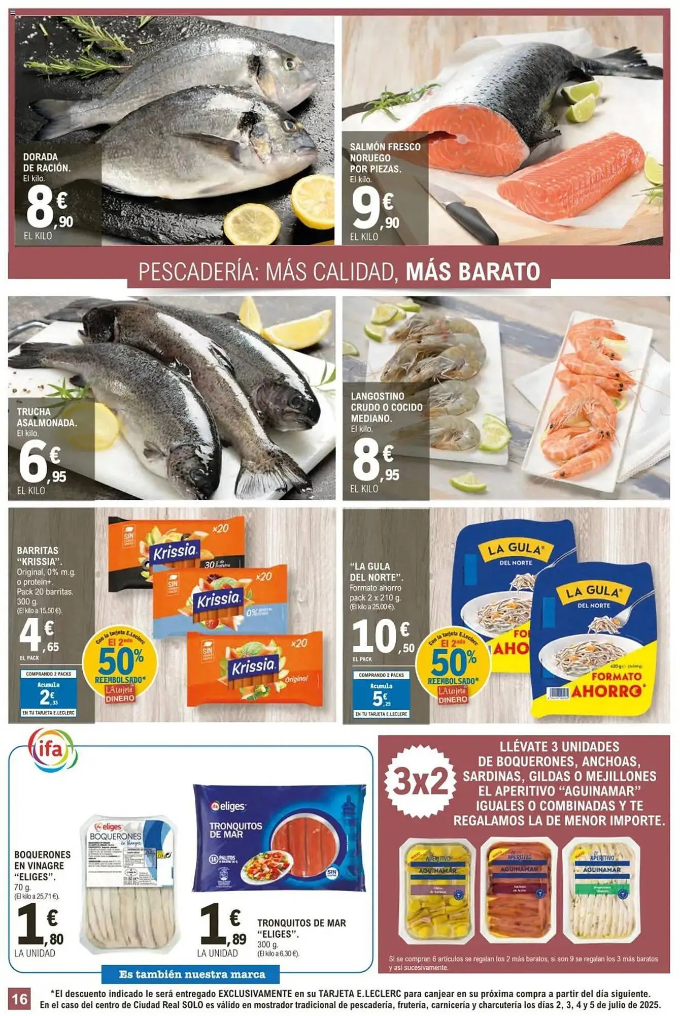 Catálogo de Folleto E.Leclerc 2 de julio al 13 de julio 2025 - Página 16