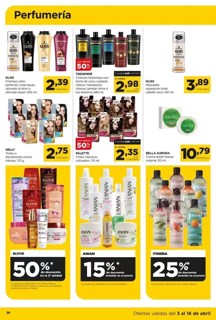 Catálogo de Ofertas válidas en Castilla y León y Galicia del 3 al 16 de abril 3 de abril al 16 de abril 2025 - Página 36