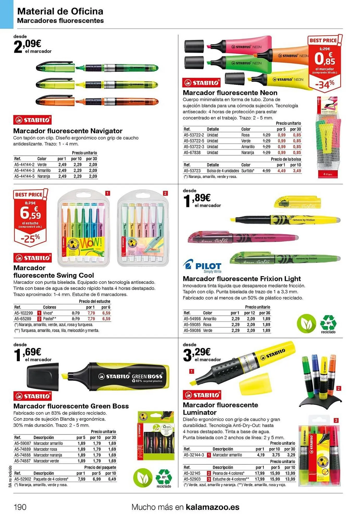 Catálogo de Folleto Staples Kalamazoo 19 de enero al 31 de diciembre 2026 - Página 190