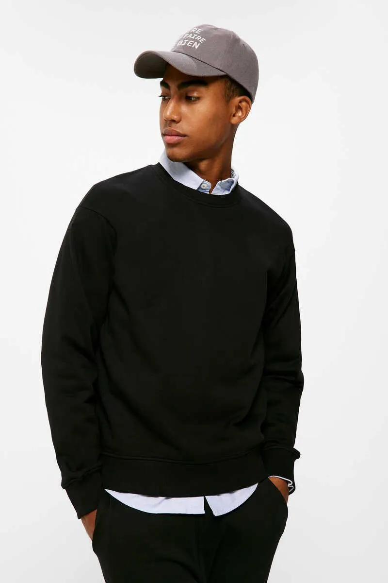 Sudadera corte holgado