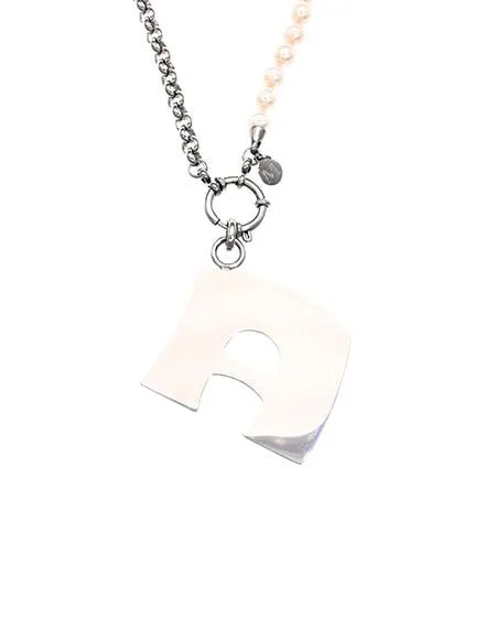 Colgante Ibiza inicial en acero