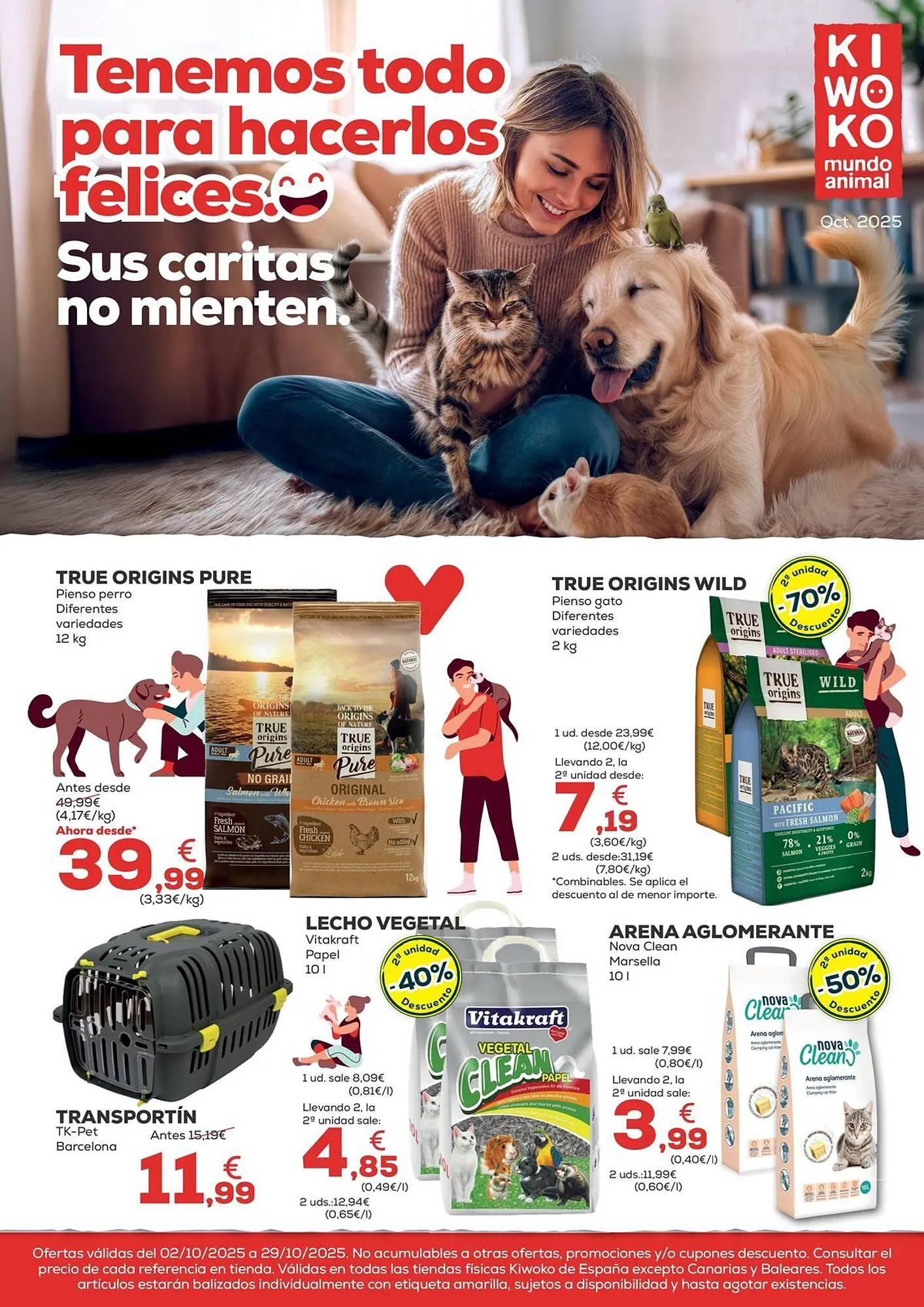 Catálogo de Folleto Kiwoko 2 de octubre al 29 de octubre 2025 - Página 1