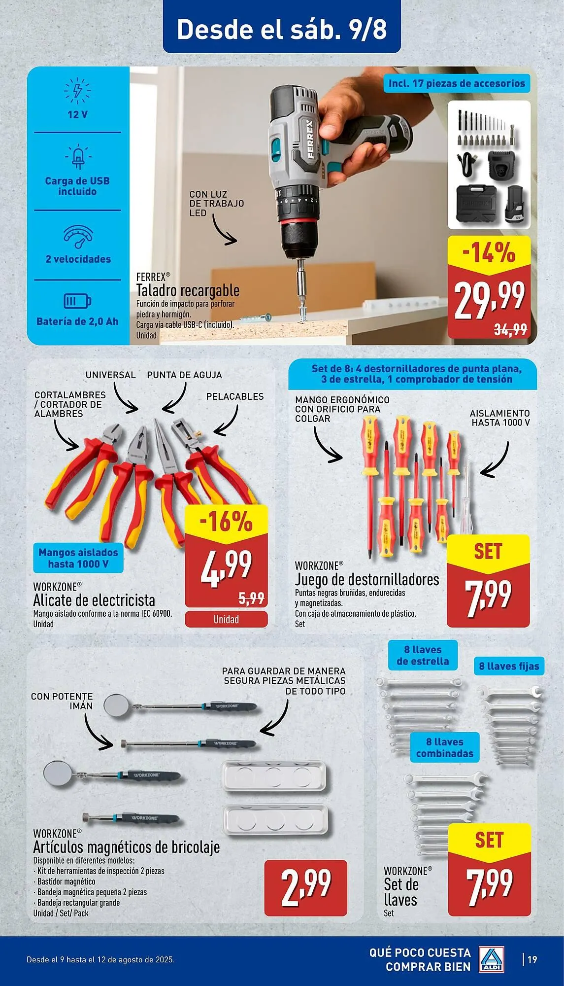 Catálogo de Folleto ALDI 4 de agosto al 10 de agosto 2025 - Página 19