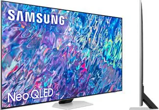TV QLED 65" - Samsung QE65QN85BATXXC, Neo QLED 4K, Procesador Neo QLED 4K con IA, Smart TV, Plata