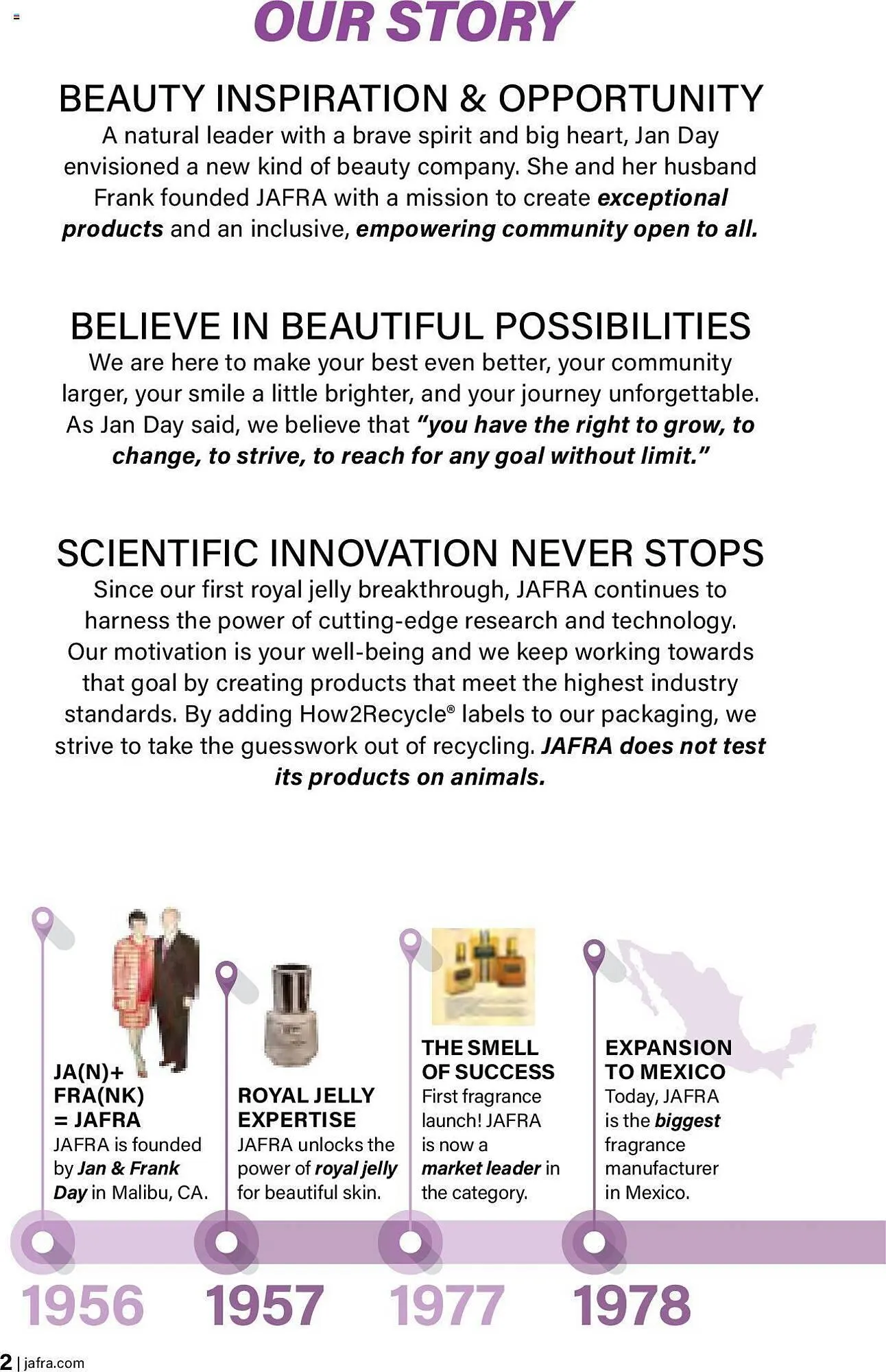 Catálogo de Folleto JAFRA 1 de agosto al 31 de diciembre 2024 - Página 2