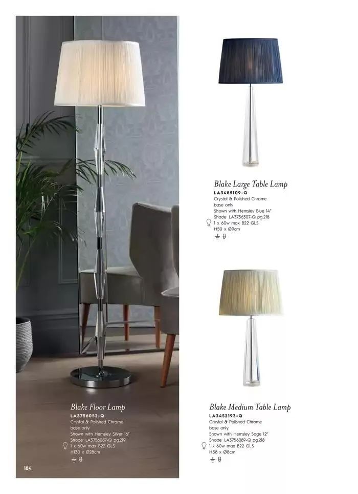 Catálogo de Lighting & Mirror Collection 12 de marzo al 31 de agosto 2025 - Página 186