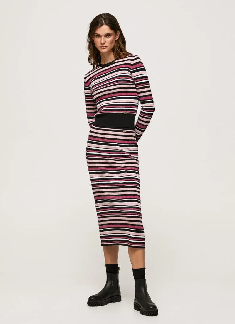 JERSEY CUELLO REDONDO RAYAS