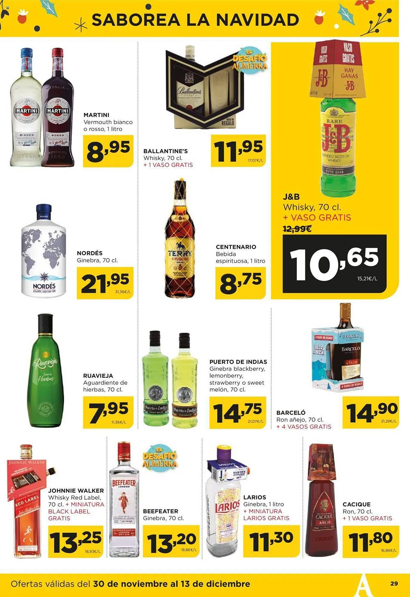 Catálogo de Folleto Alimerka 30 de noviembre al 13 de diciembre 2023 - Página 29