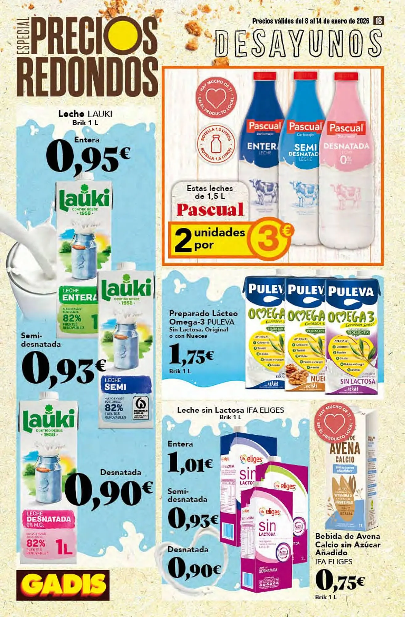 Catálogo de Folleto Gadis 8 de enero al 14 de enero 2026 - Página 18