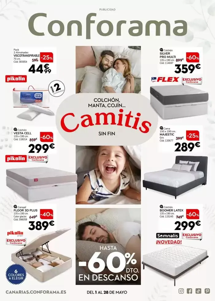 Hasta un 60% de descuento en descanso - 1