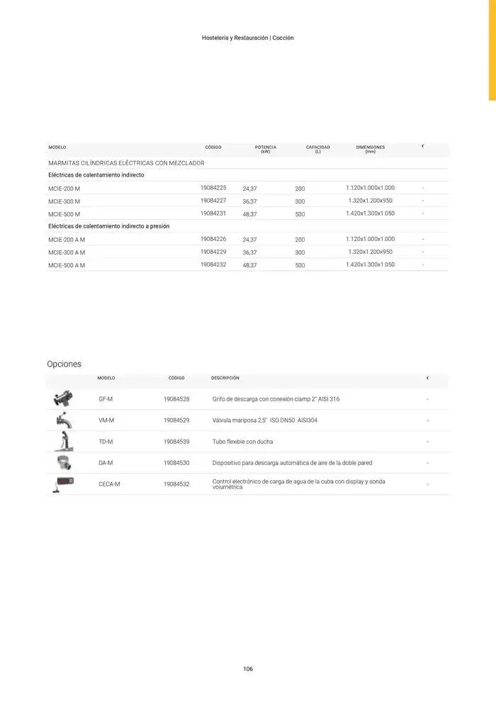 Catálogo de Catálogo Hostelería y Restauración 3 de marzo al 3 de junio 2025 - Página 107