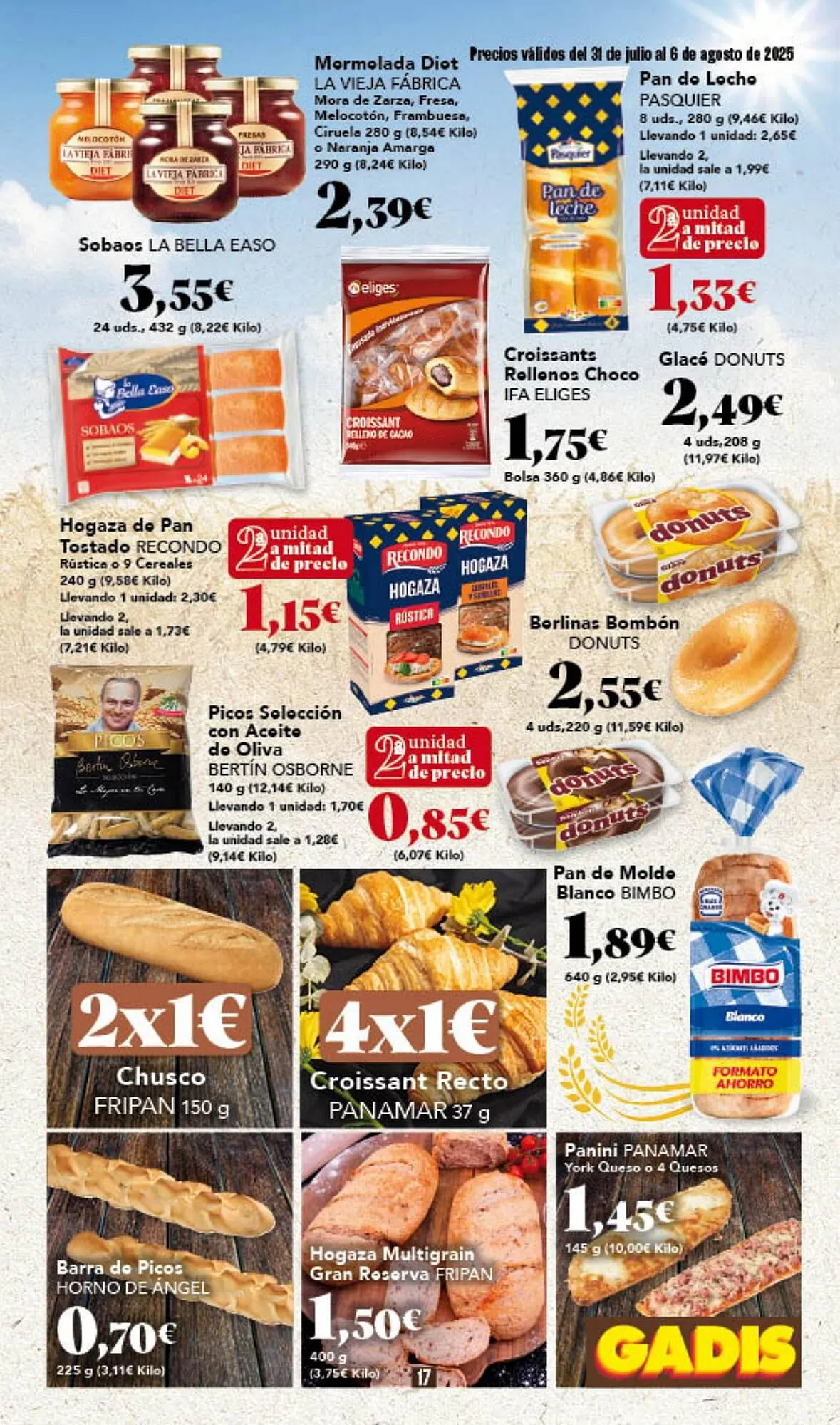 Catálogo de Folleto Gadis 31 de julio al 6 de agosto 2025 - Página 17
