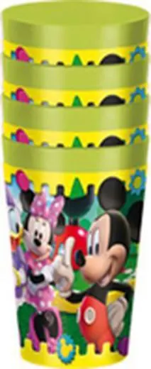 Set 4 vasos Mickey club house