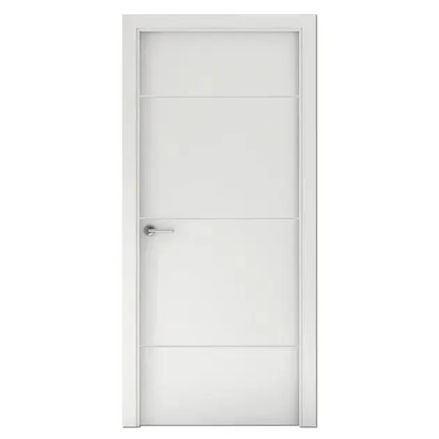 Puerta de Interior Capri blanco derecha 203x82,5 cm