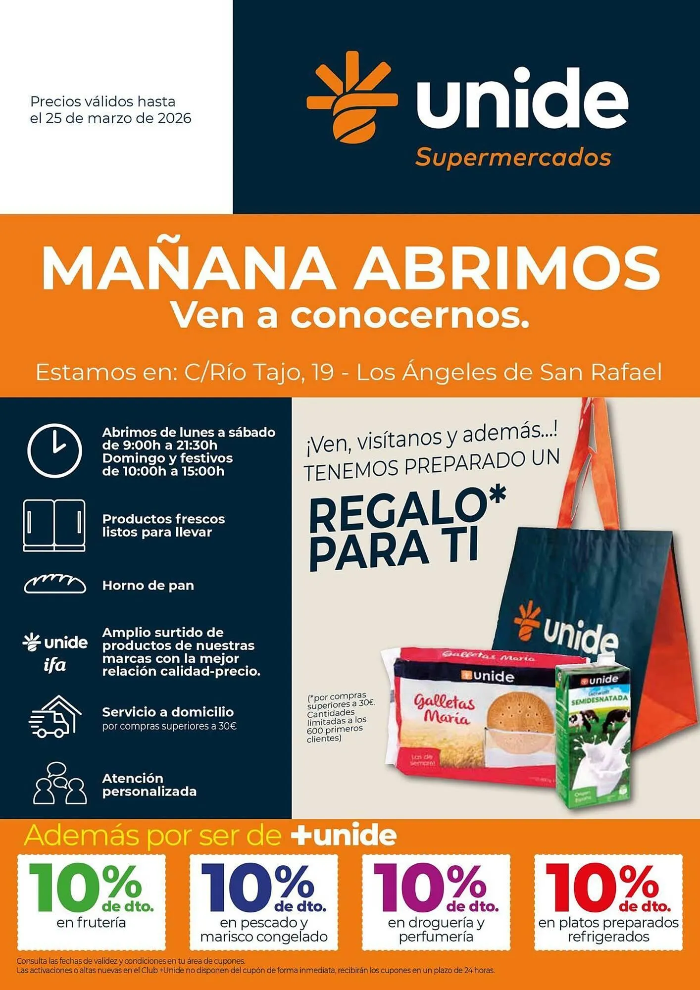 Catálogo de Folleto Unide Supermercados 19 de marzo al 25 de marzo 2026 - Página 1