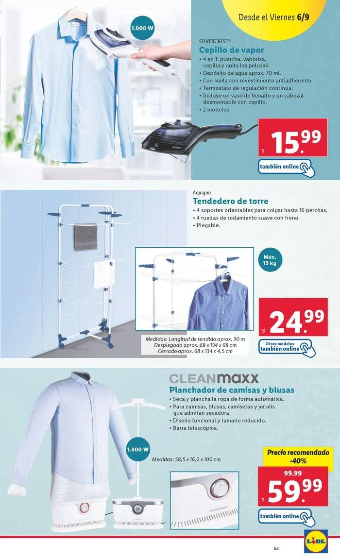 Catálogo de Bazar Lidl 2 de septiembre al 8 de septiembre 2024 - Página 11