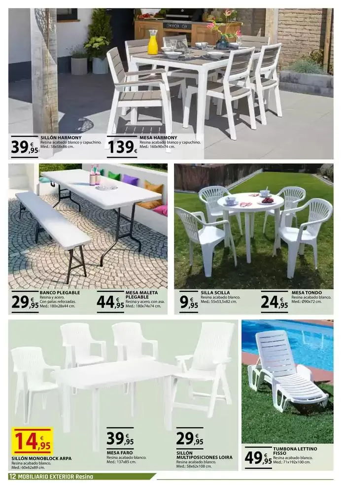 Catálogo de JARDINES Y TERRAZAS 2025 8 de mayo al 15 de julio 2025 - Página 12