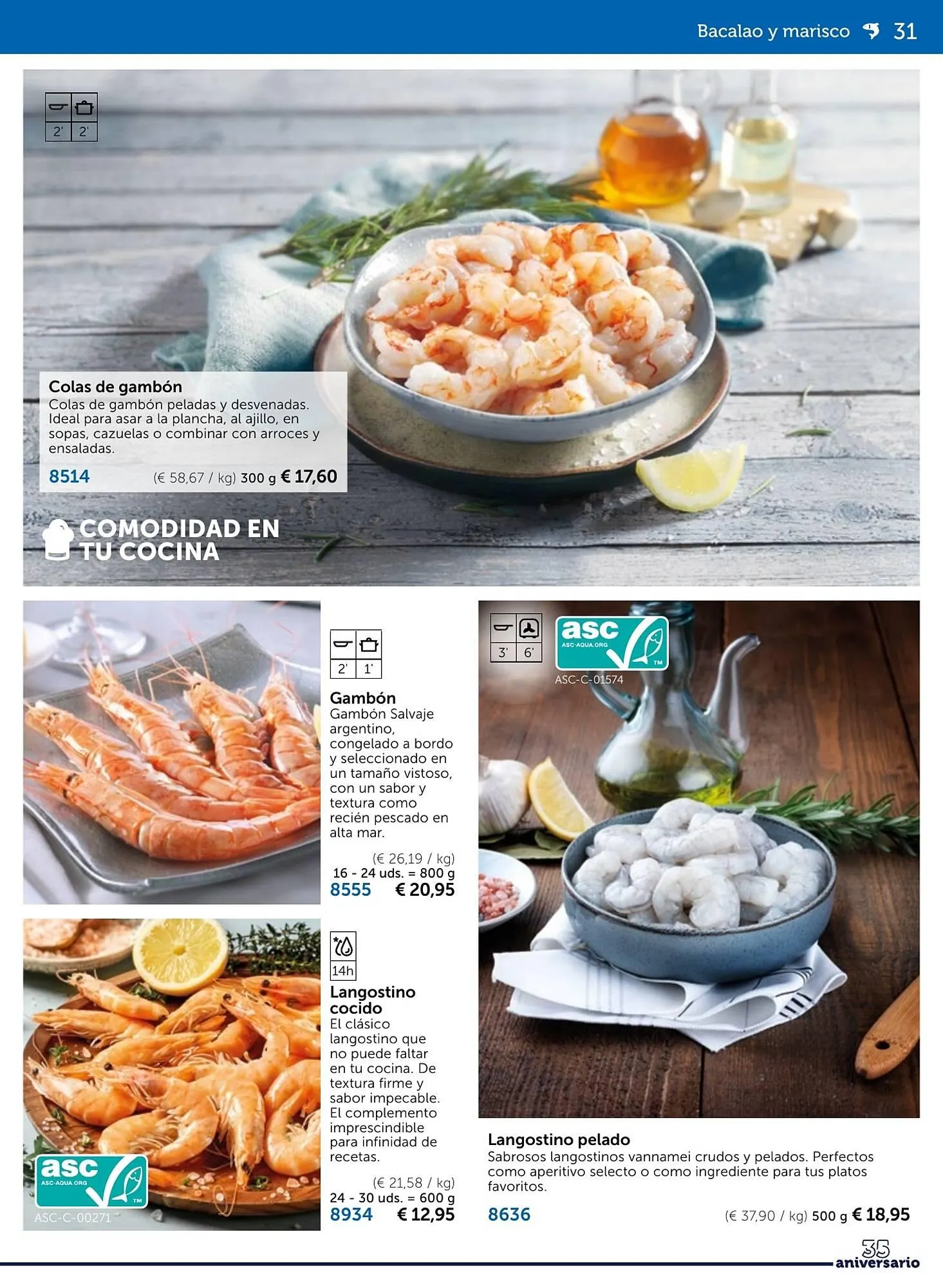 Catálogo de Folleto Bofrost 3 de marzo al 31 de agosto 2025 - Página 31