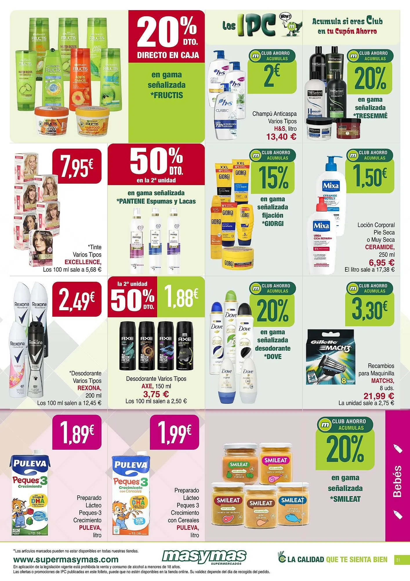 Catálogo de Folleto Masymas 4 de septiembre al 1 de octubre 2025 - Página 31