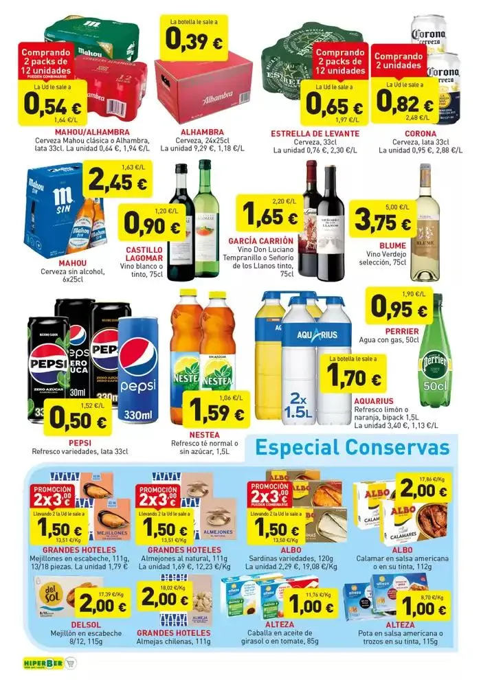 Catálogo de Ofertas del Mes Hiperber 17 de abril al 7 de mayo 2025 - Página 6