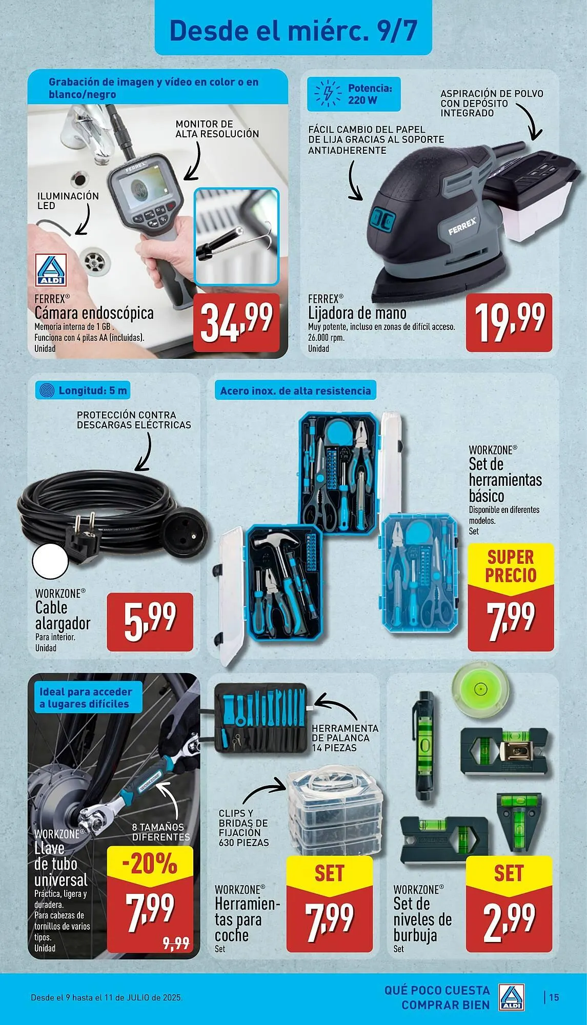 Catálogo de Folleto ALDI 7 de julio al 13 de julio 2025 - Página 15