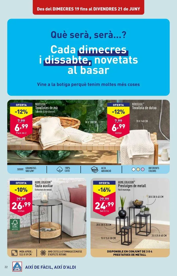 Catálogo de Folleto apertura Aldi 19 de junio al 25 de junio 2024 - Página 22