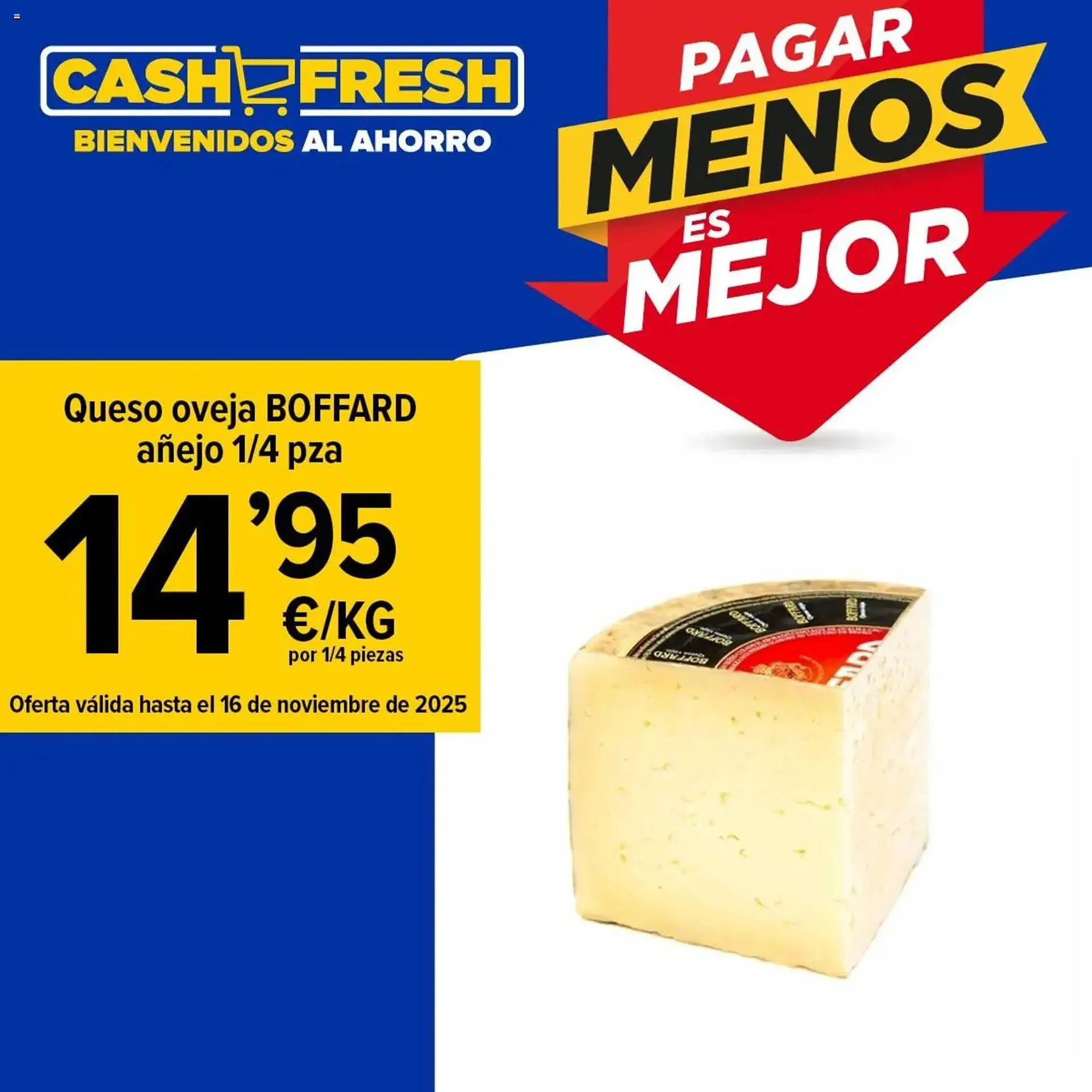 Catálogo de Folleto Cash Fresh 11 de noviembre al 16 de noviembre 2025 - Página 1