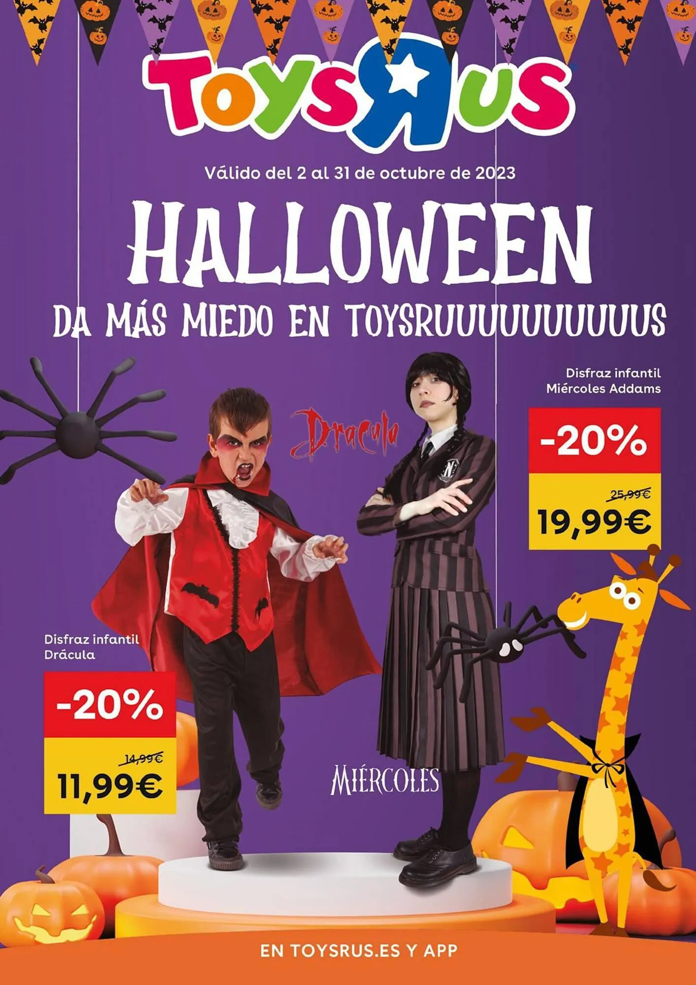 Catálogo de Folleto ToysRus 2 de octubre al 31 de octubre 2023 - Página 1