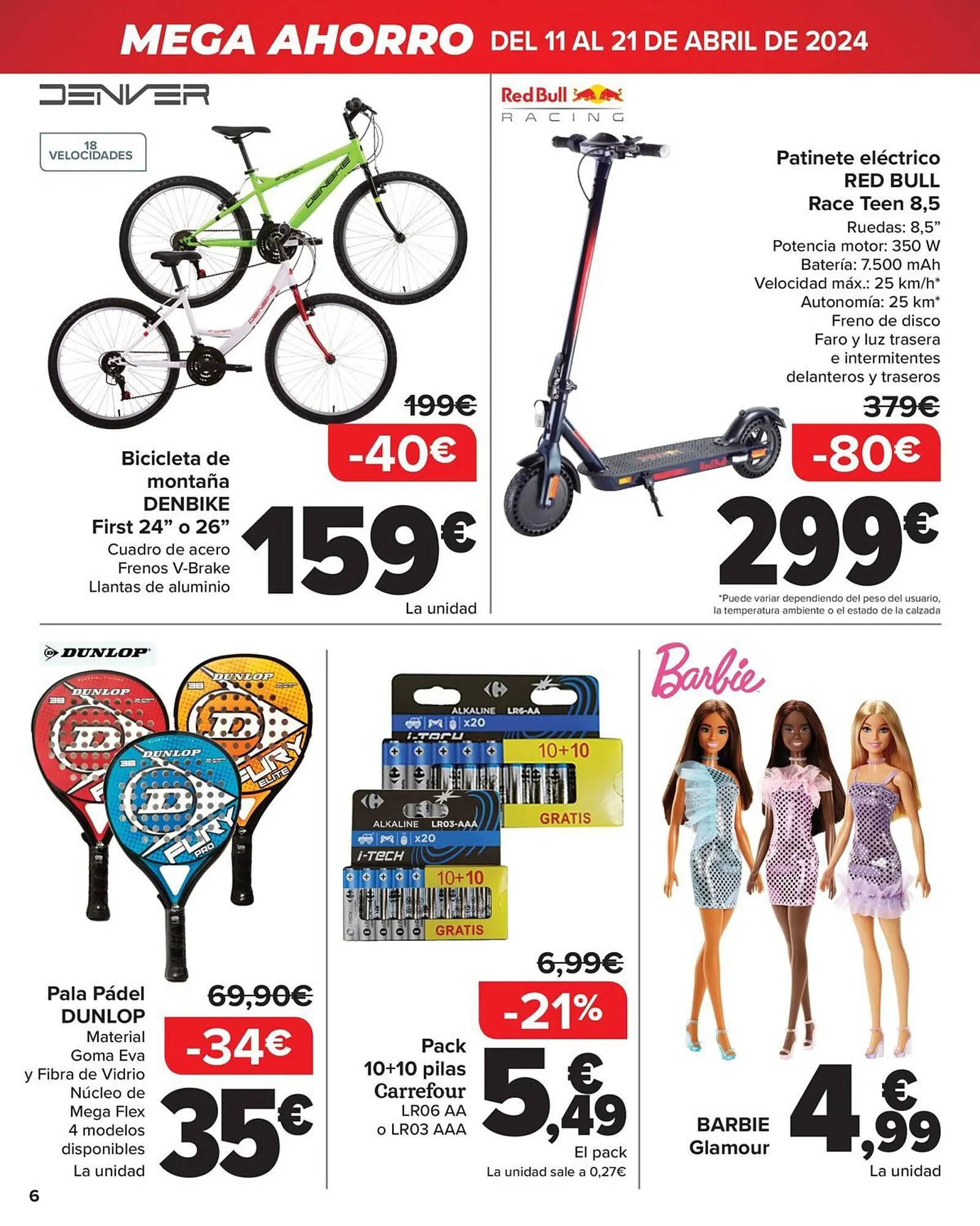 Catálogo de Folleto Carrefour 11 de abril al 21 de abril 2024 - Página 6