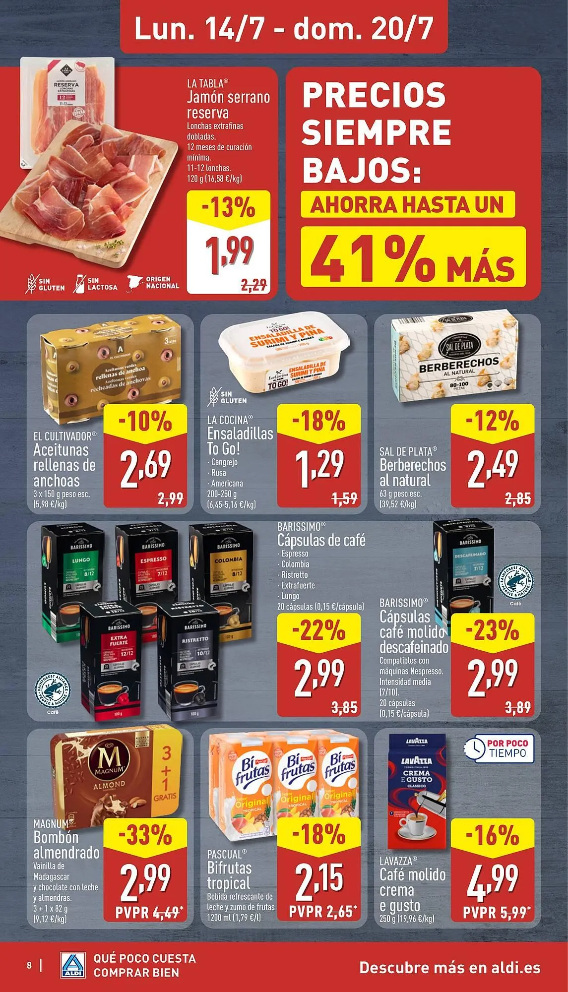 Catálogo de Folleto ALDI 14 de julio al 20 de julio 2025 - Página 8