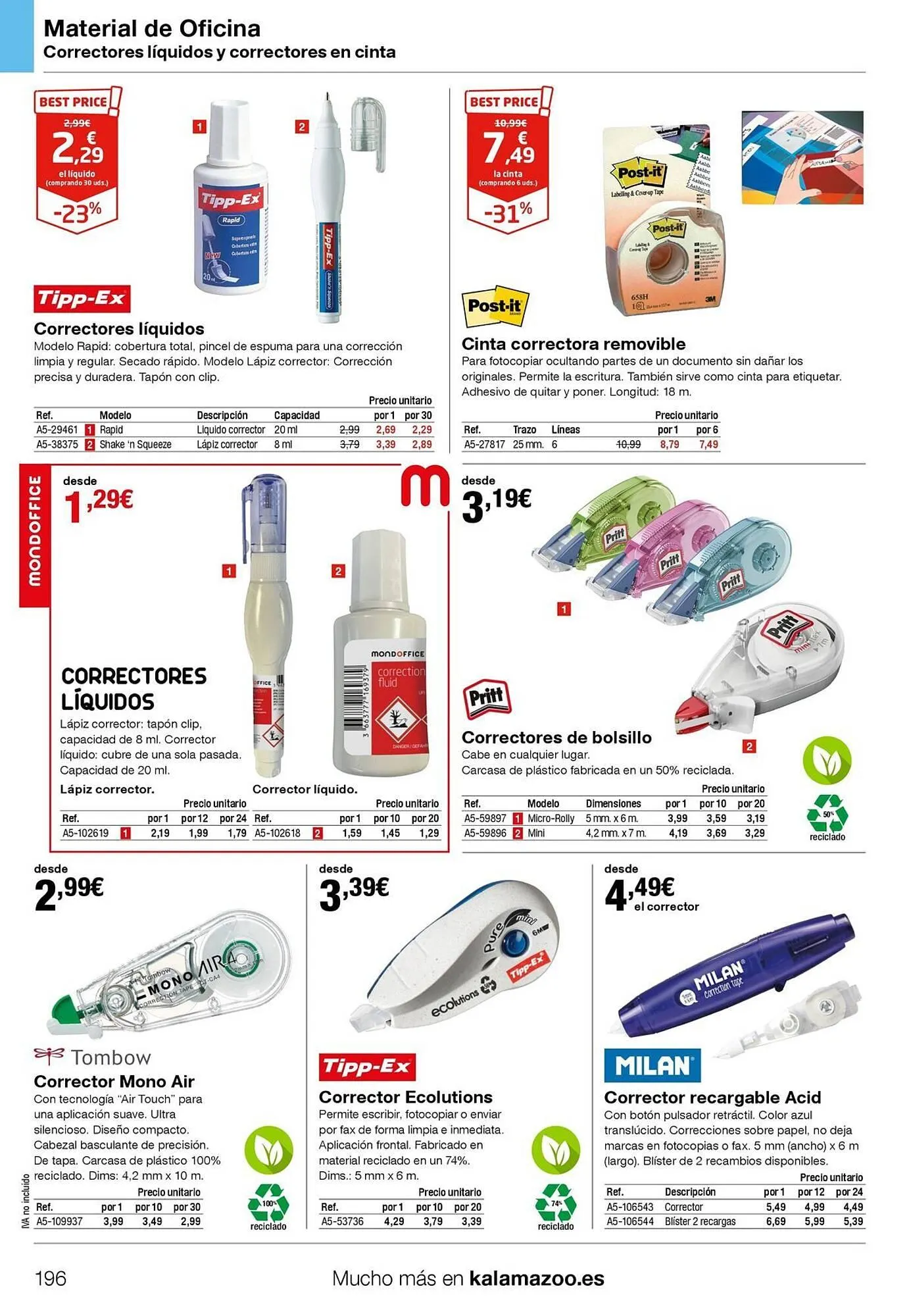 Catálogo de Folleto Staples Kalamazoo 19 de enero al 31 de diciembre 2026 - Página 196