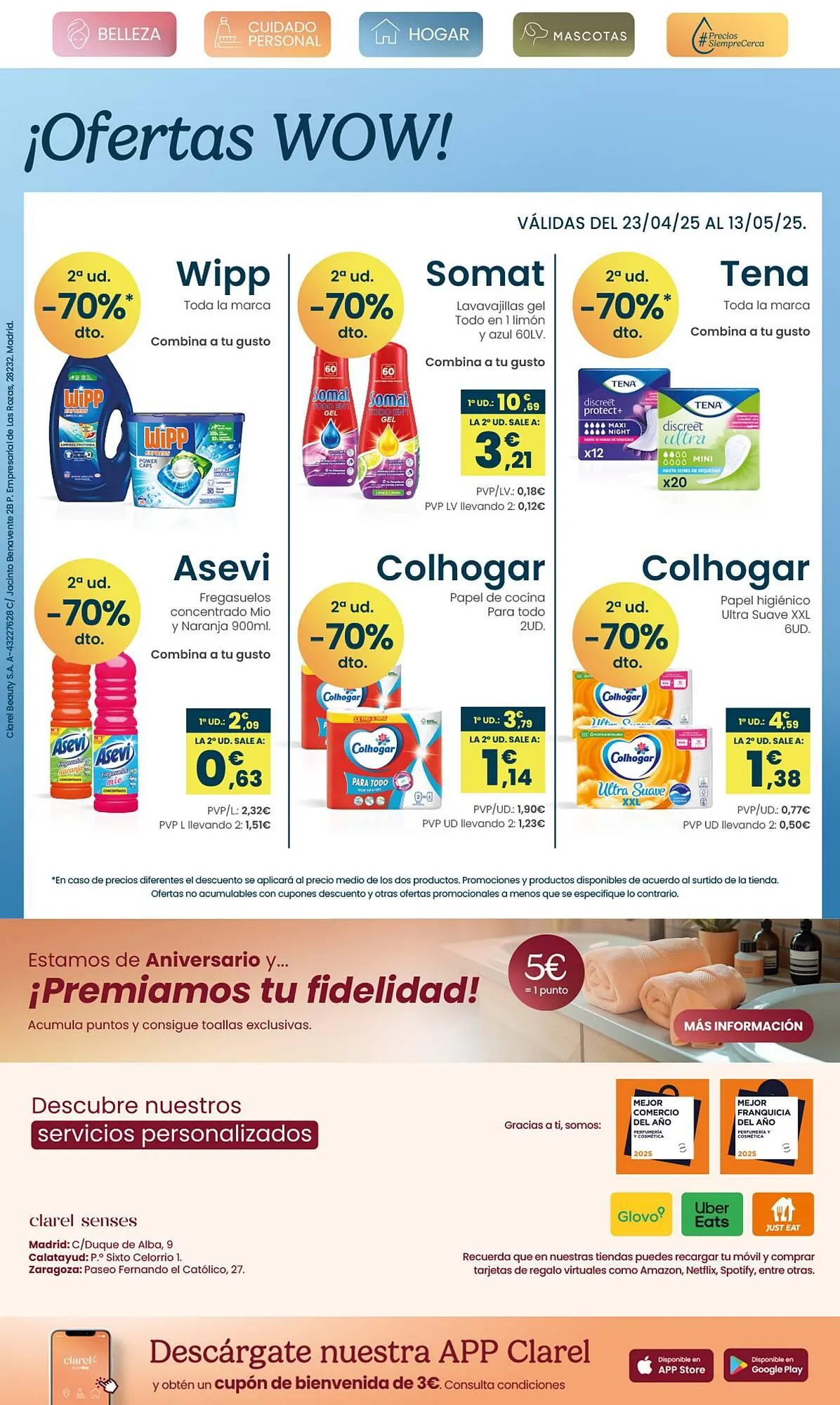 Catálogo de Folleto Clarel 23 de abril al 13 de mayo 2025 - Página 15