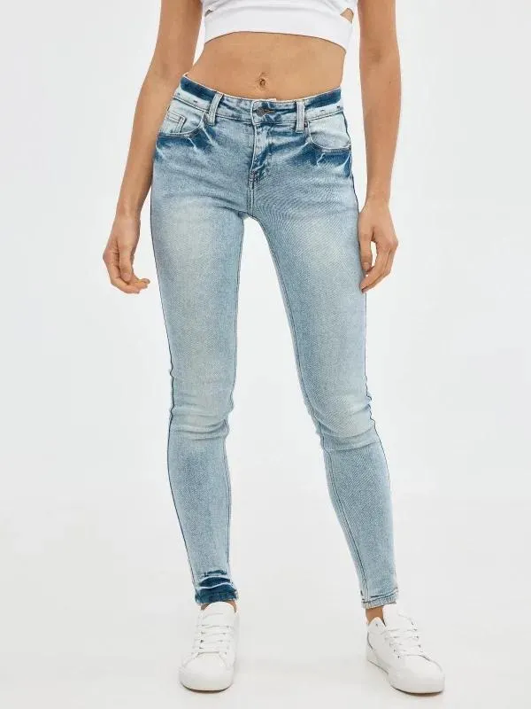 Jeans Skinny denim claro