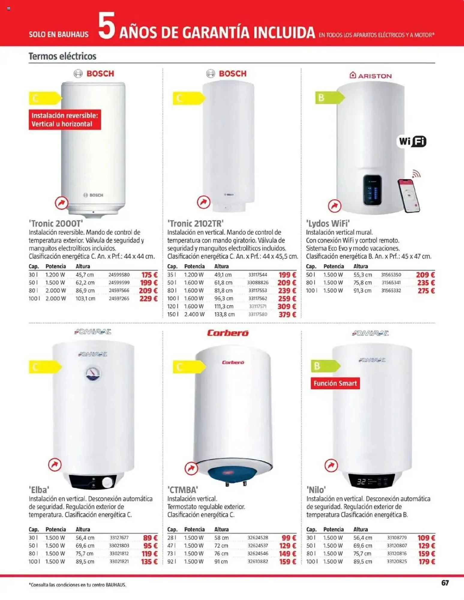 Catálogo de Catálogo Bauhaus 16 de septiembre al 17 de octubre 2025 - Página 67