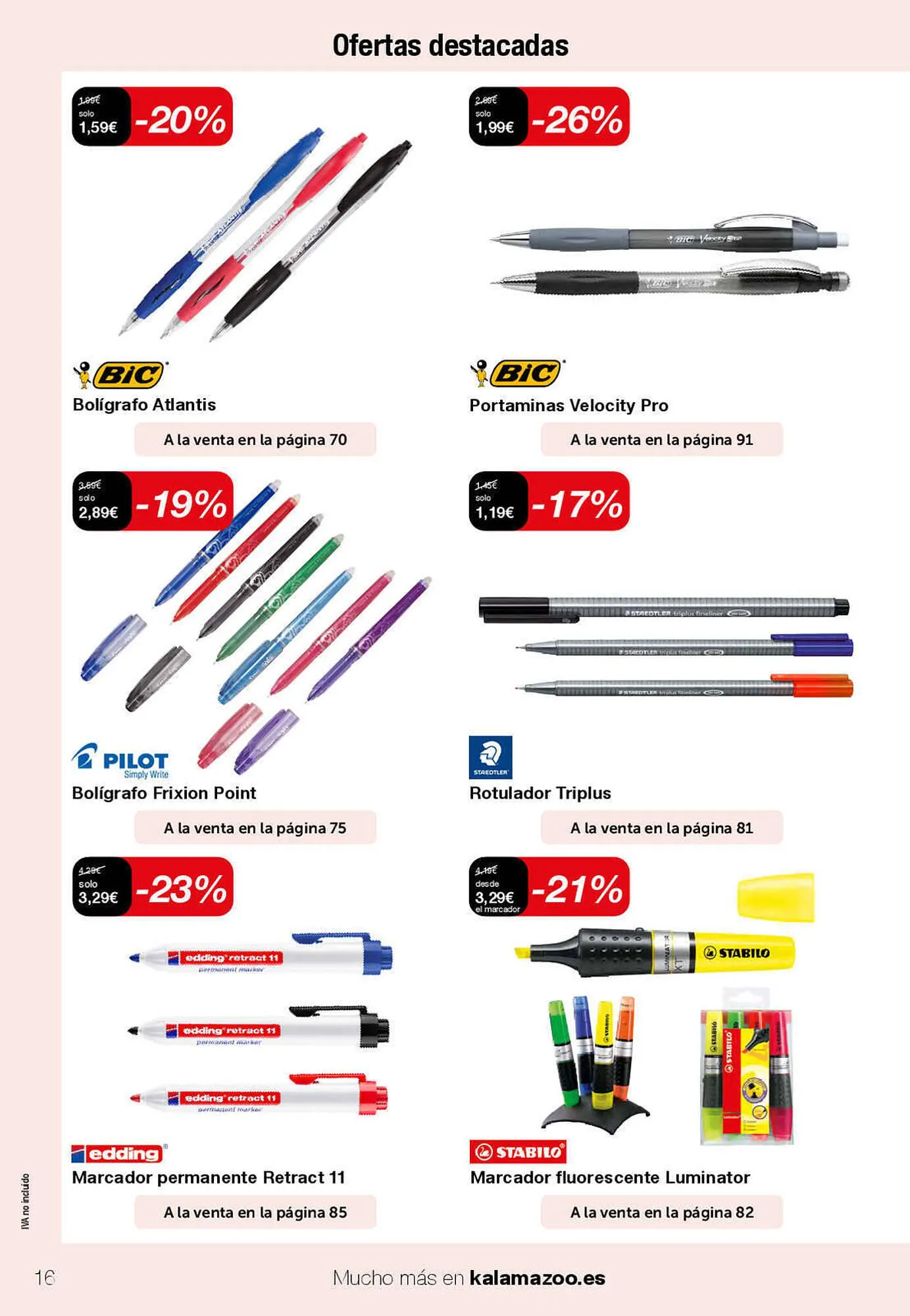 Catálogo de Folleto Staples Kalamazoo 27 de enero al 31 de julio 2023 - Página 16