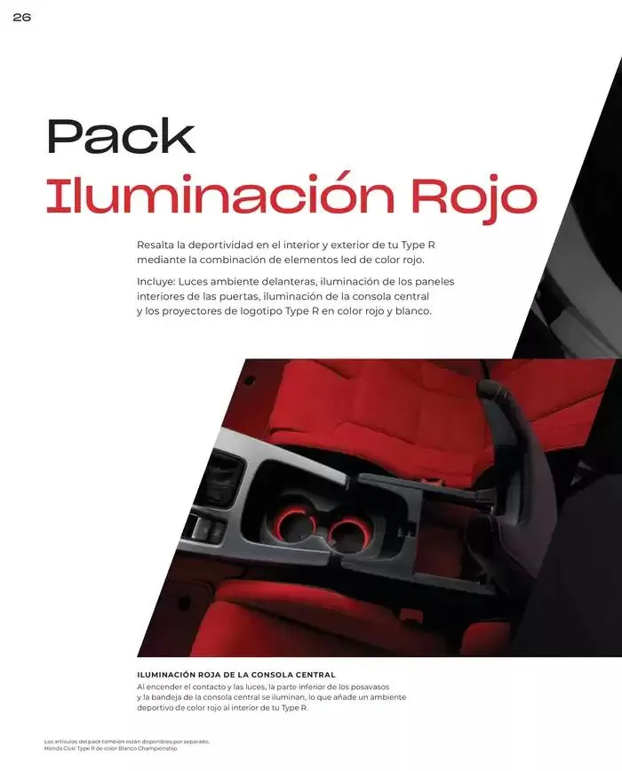 Catálogo de Honda Civic-Type R 30 de agosto al 30 de junio 2025 - Página 26