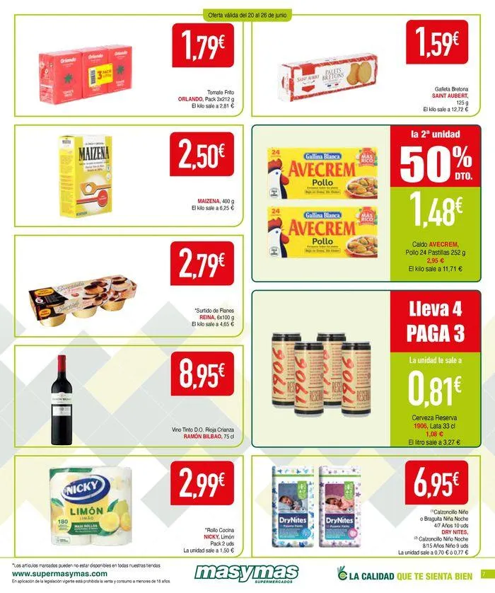 Catálogo de Folleto Masymas 20 de junio al 26 de junio 2024 - Página 7