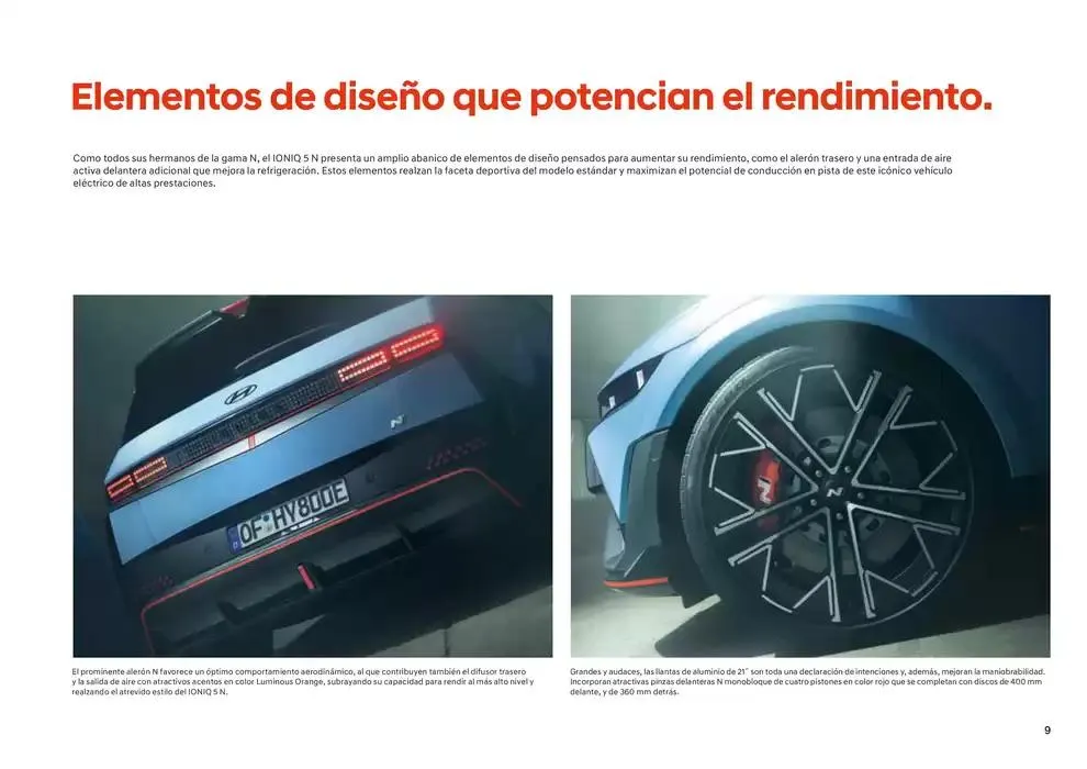 Catálogo de Hyundai - IONIQ 5 N 31 de diciembre al 31 de diciembre 2025 - Página 9