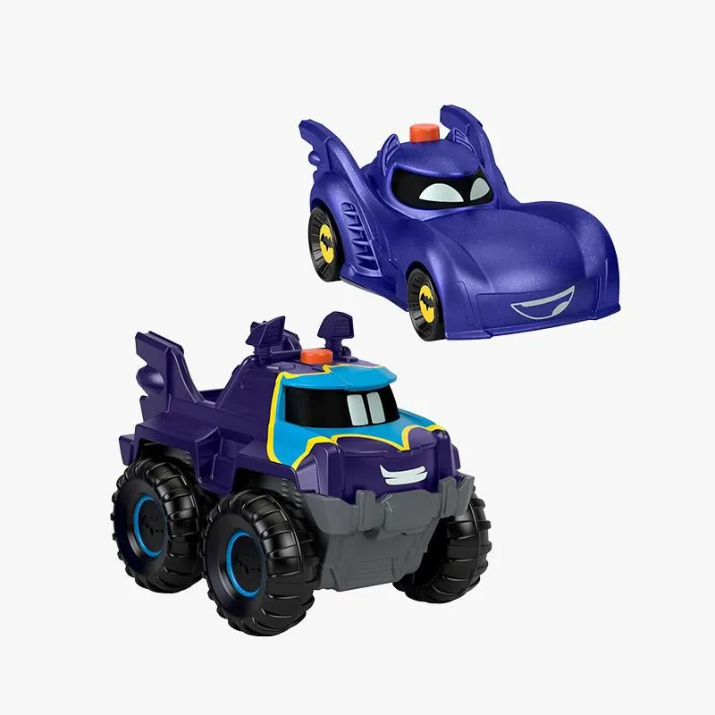 FISHER-PRICE BATWHEELS - SET 2 VEHÍCULOS CON LUZ