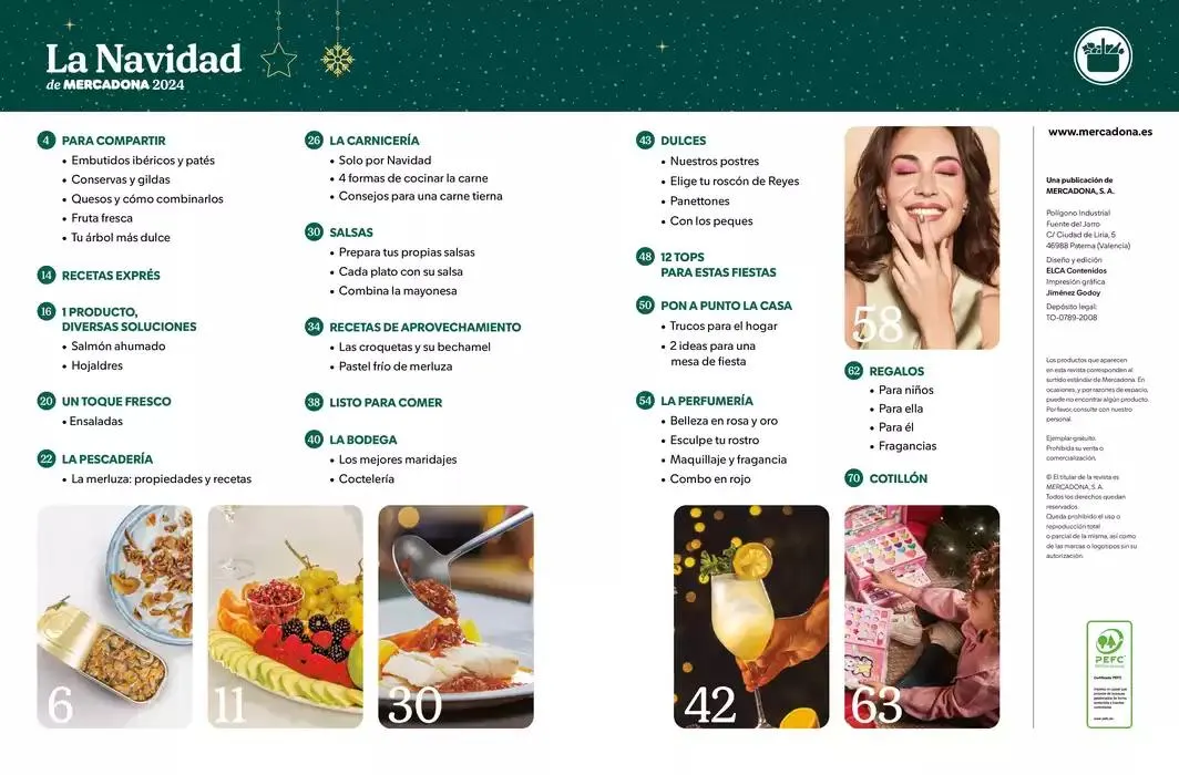 Catálogo de Mercadona Revista Navidad 2024 28 de noviembre al 25 de diciembre 2024 - Página 2