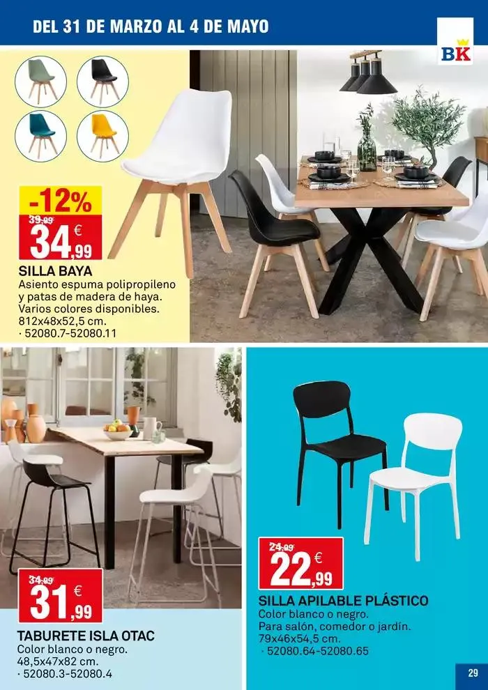 Catálogo de Válido del 31 de marzo al 4 de mayo 31 de marzo al 4 de mayo 2025 - Página 29