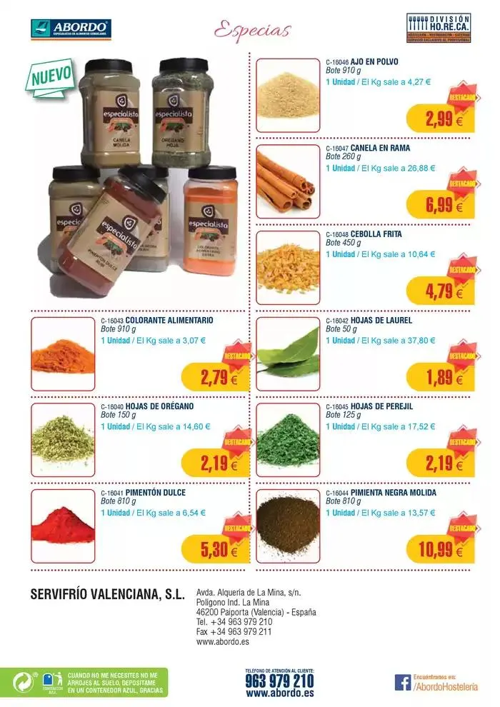 Catálogo de Catálogo general de Refrigerado y Ambiente 24 de marzo al 20 de abril 2025 - Página 12