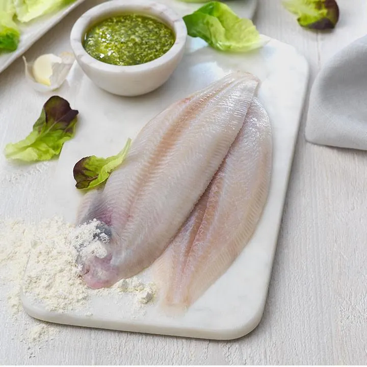 Lenguados Europeos sin piel