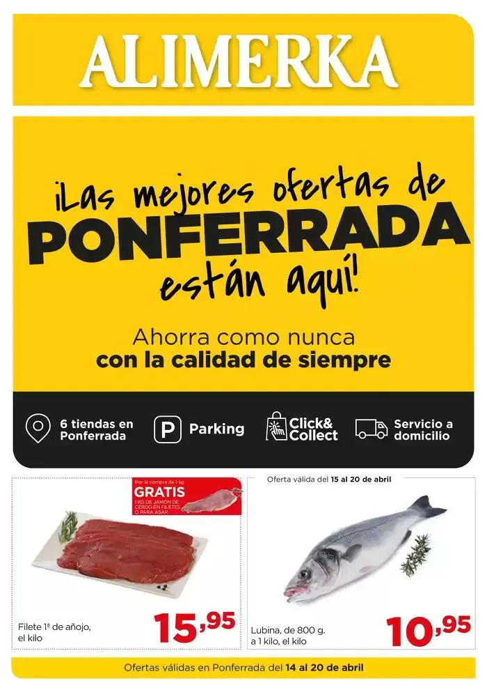 Catálogo de Ponferrada del 14 al 20 de abril 14 de abril al 20 de abril 2025 - Página 1