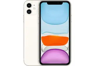 APPLE iPhone 11, Blanco, 128 GB, 6.1" Liquid Retina HD, Chip A13 Bionic, iOS