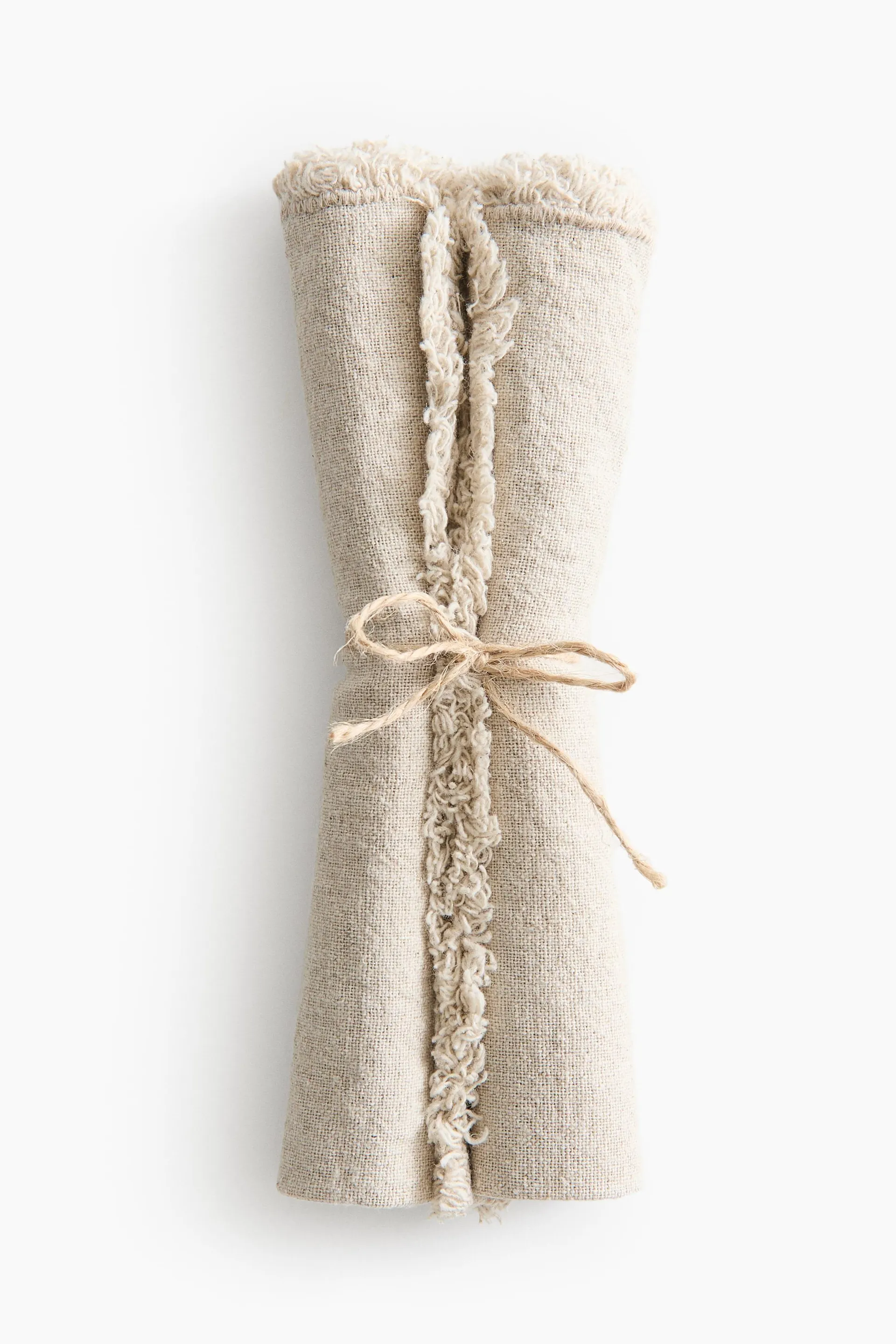 Pack de 2 servilletas en mezcla de lino